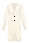 JIL SANDER+ cream Wool cardigan