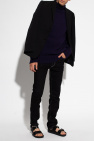 JIL SANDER+ JIL SANDER velvet-effect longsleeved top Toni neutri