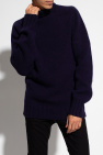 JIL SANDER+ JIL SANDER velvet-effect longsleeved top Toni neutri