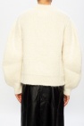 JIL SANDER+ cream Mohair sweater