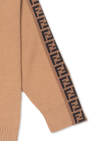 Fendi Kids BROWN Wool sweater
