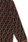 Fendi Kids BROWN Monogrammed sweater