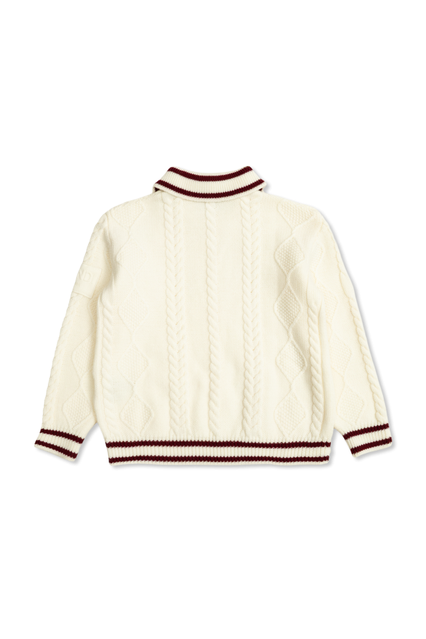 Fendi Kids Jersey de lana