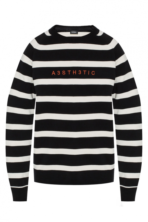 diesel striped sweater