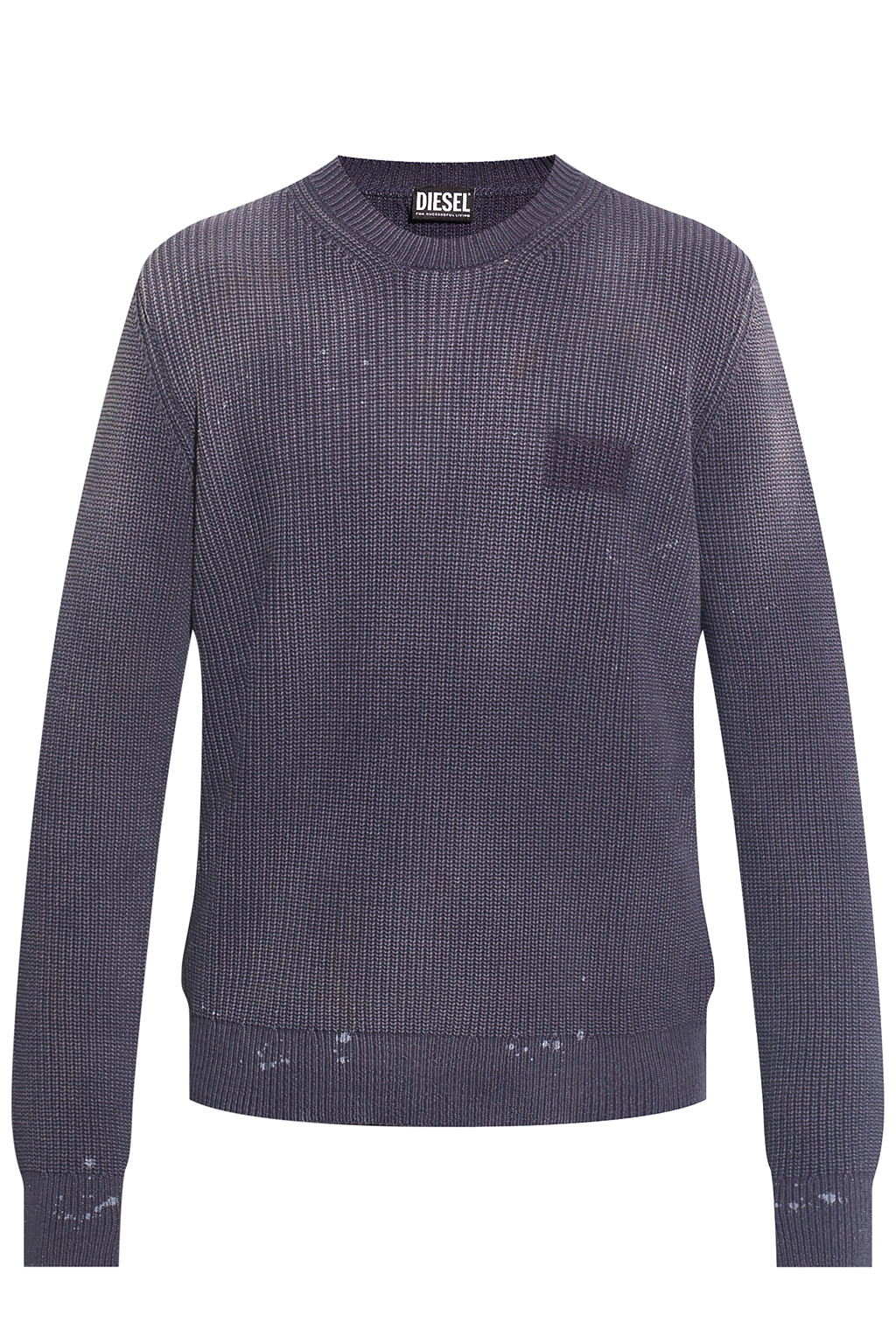 Diesel Ribbed ltk0238k sweater with logo