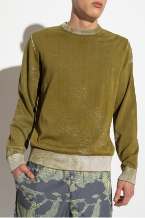 Diesel ‘K-LARENCE-A’ sweater with vintage effect