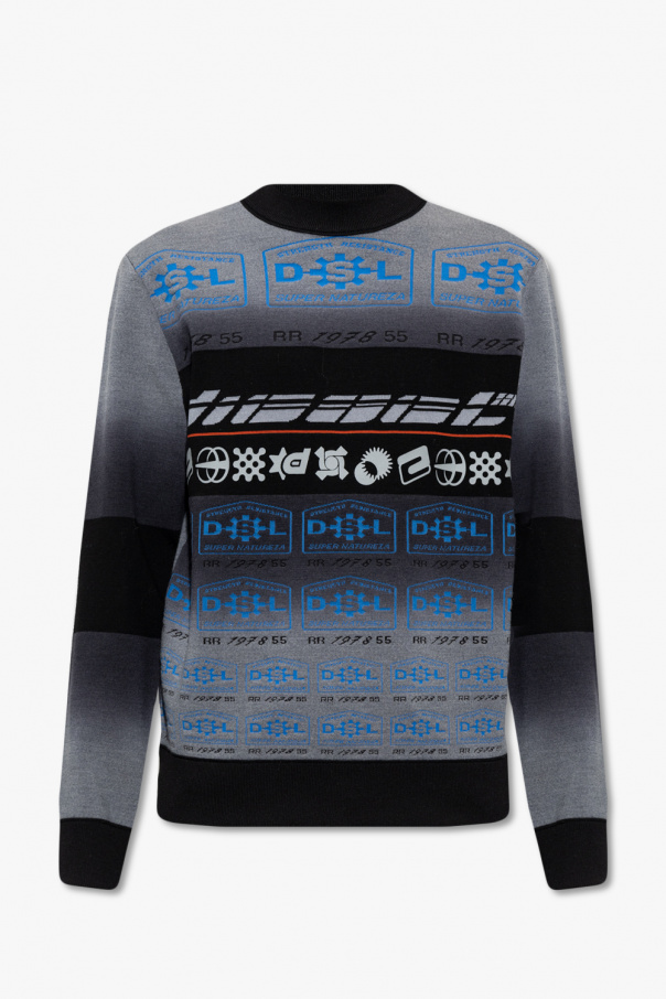 Diesel ‘K-OFFIN’ patterned sweater