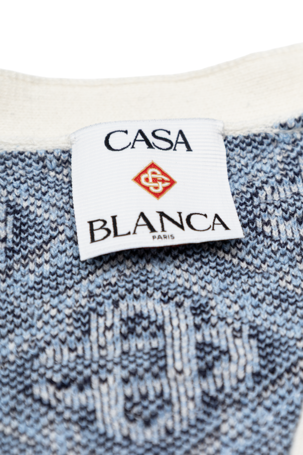 Casablanca Kids Monogram Cardigan