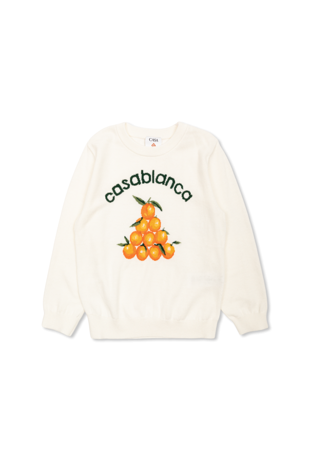 Sweater with logo od Casablanca Kids