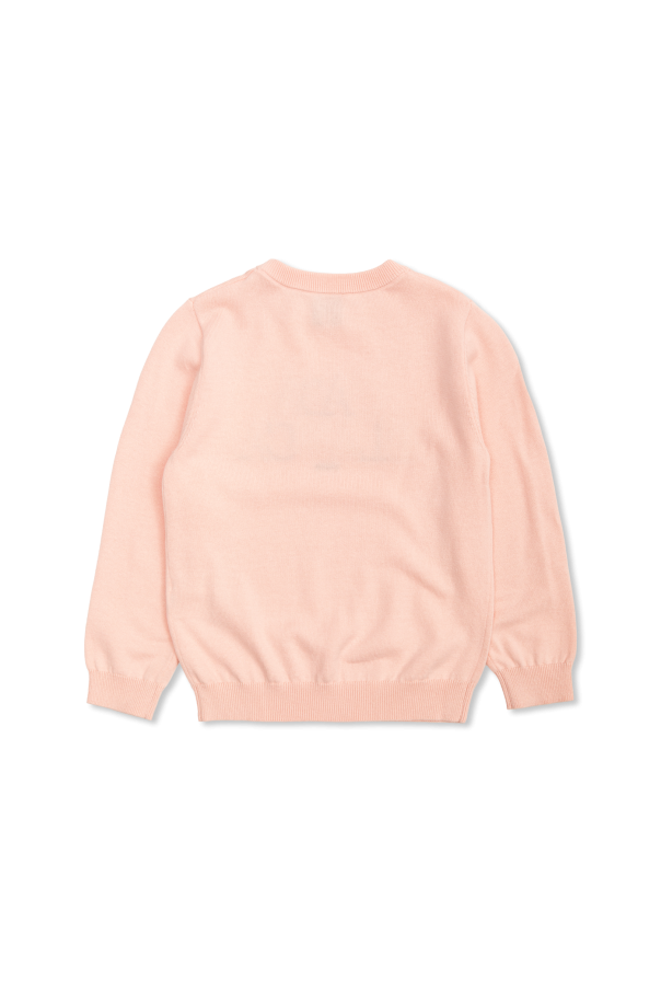Casablanca Kids Sweater with colorfully embroidered logo