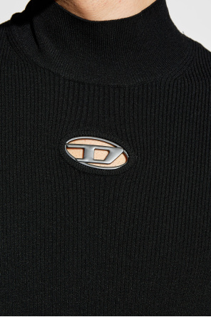 Diesel Sweter z logo ‘K-ZACKARY’