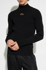 Diesel BLACK Sweater with 'K-ZACKary' logo