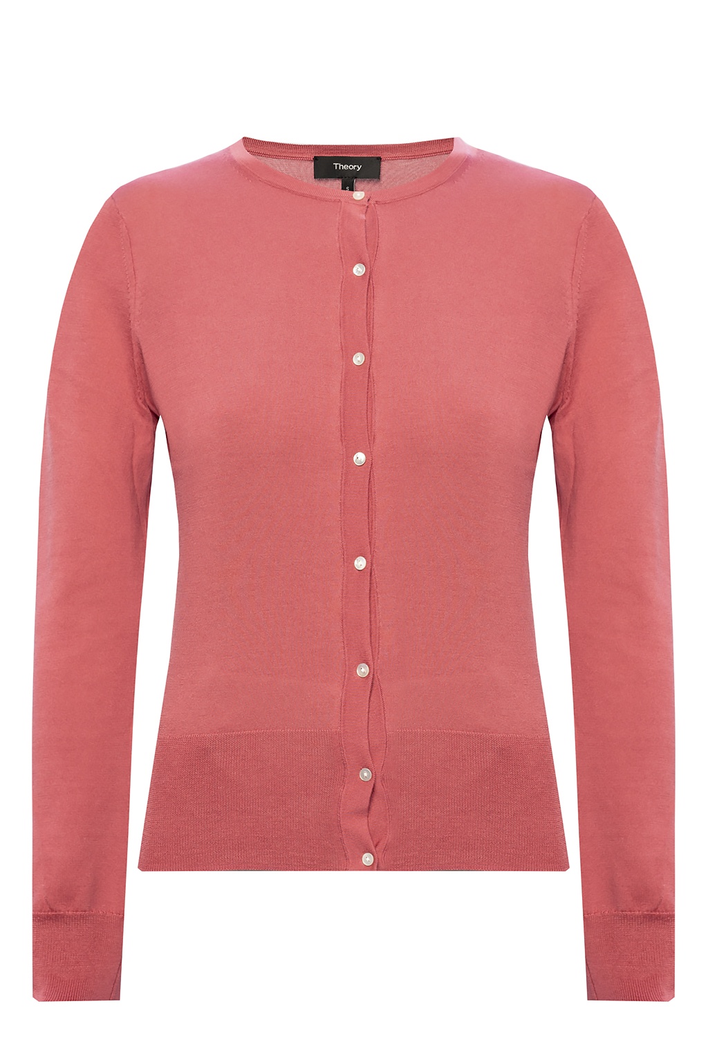 silk blend cardigan