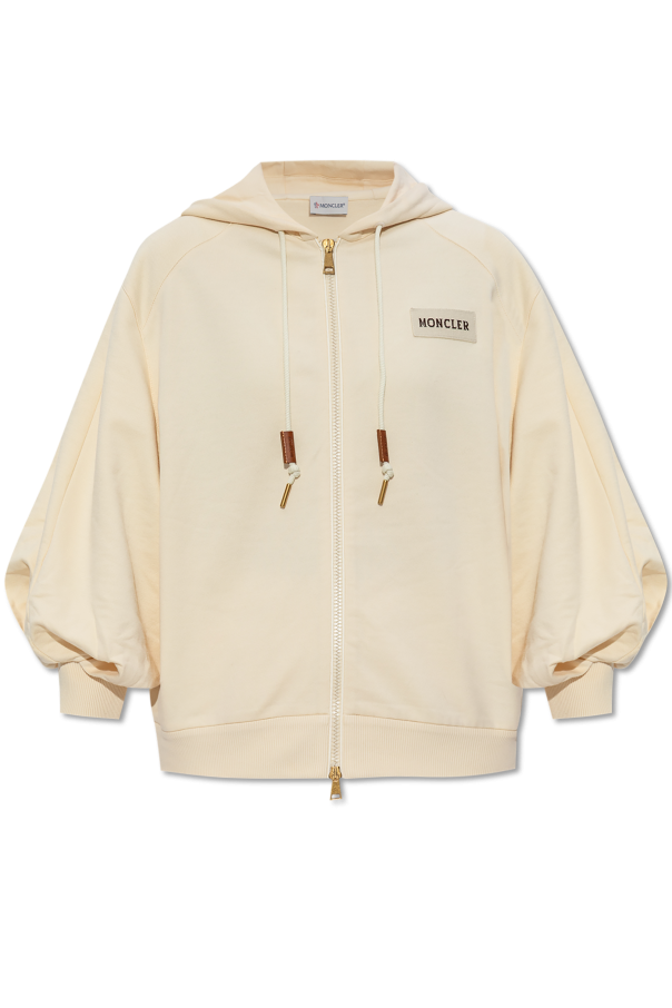 Sweatshirt with logo patch, zdjęcie 1 Sweatshirt with logo patch od Moncler