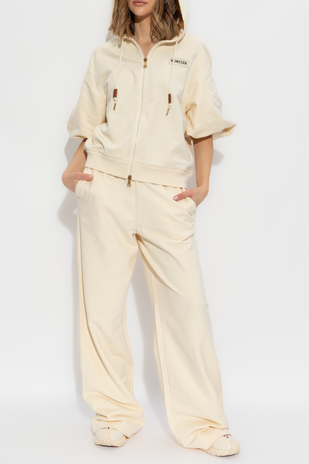 Moncler Sudadera con parche de logo