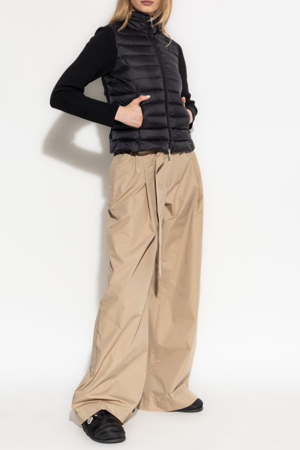 Moncler Cardigan with quilted front