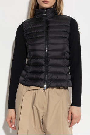 Moncler Cardigan with quilted front