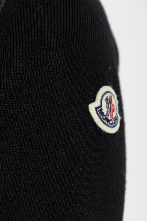 Moncler Cardigan with quilted front