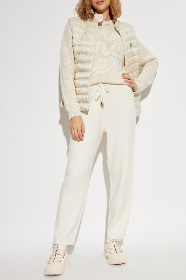 Moncler Sweater with embroidery