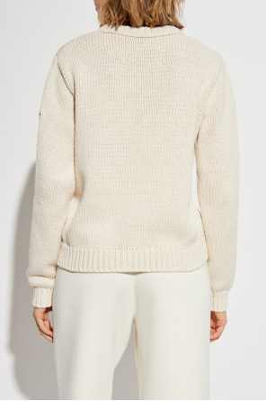 Moncler Sweater with embroidery