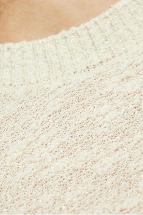 Moncler Suéter con hilo brillante