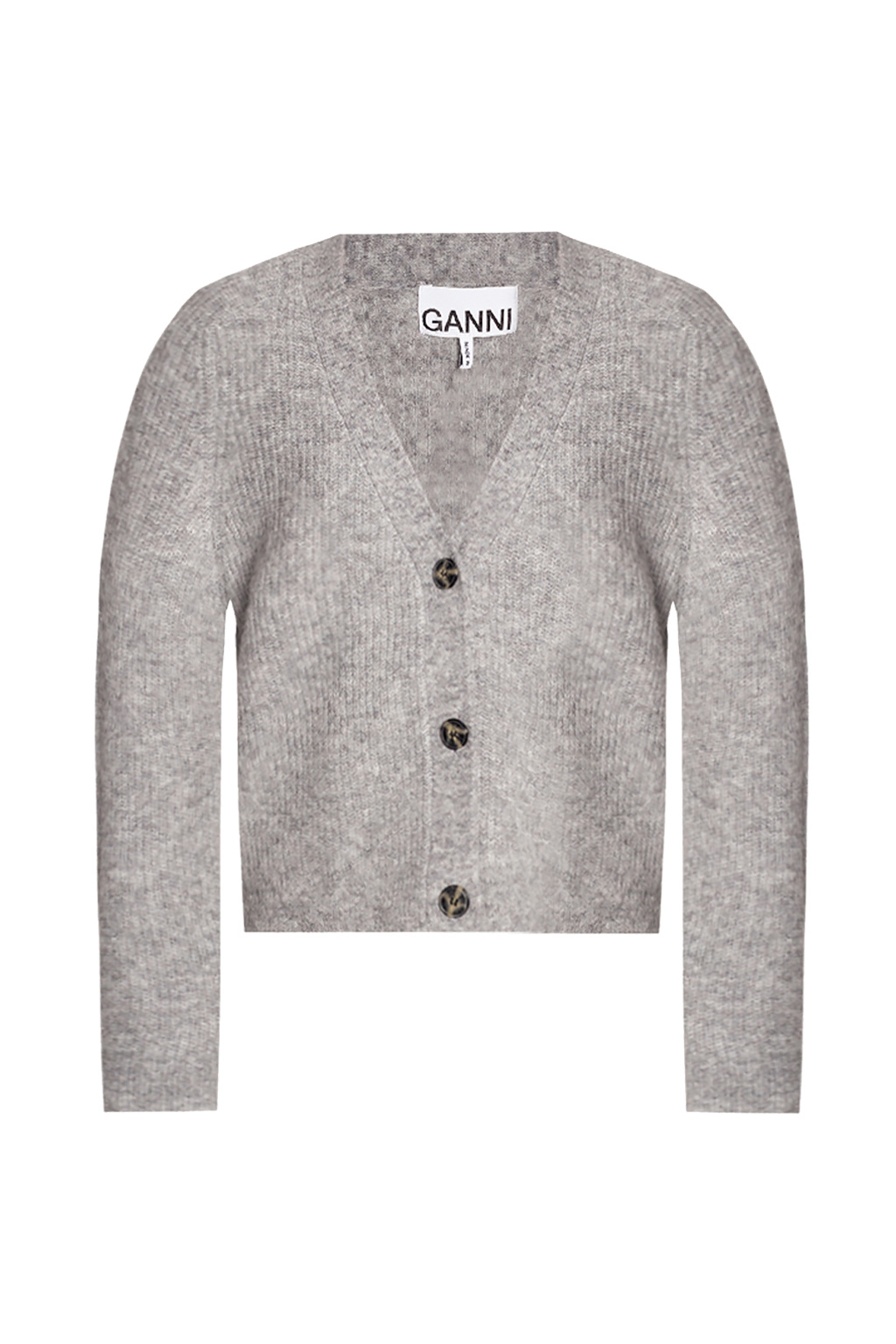 Ganni Ribbed cardigan