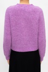 Ganni PURPLE Ribbed cardigan