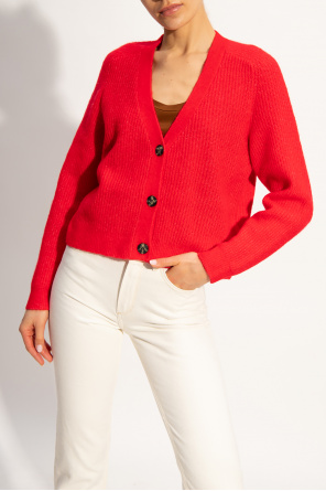 Ganni Ribbed cardigan