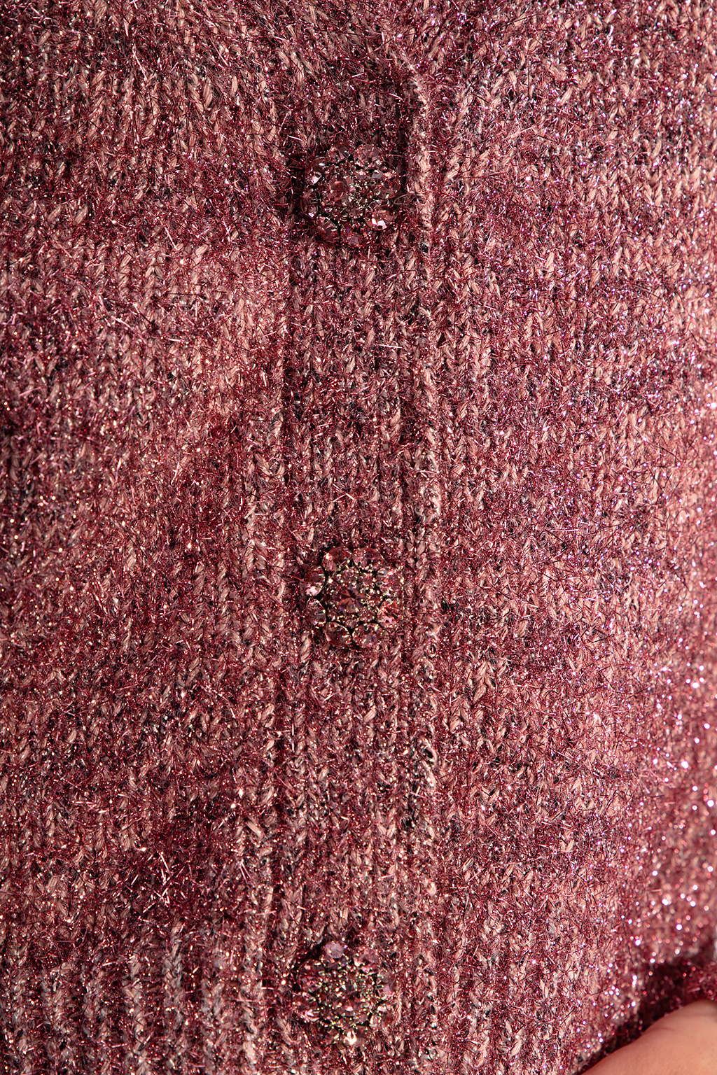 Ganni Glittery cardigan