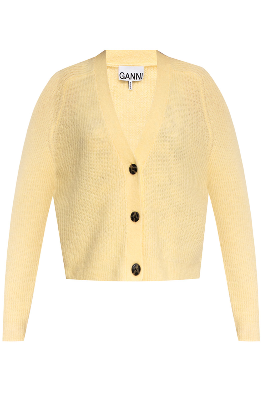 Ganni Ribbed cardigan