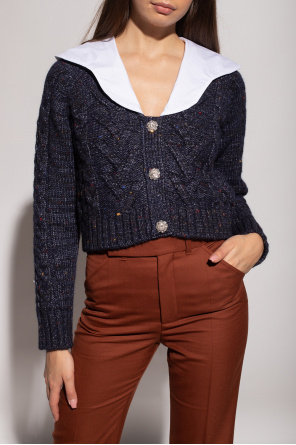 Ganni Cardigan with collar