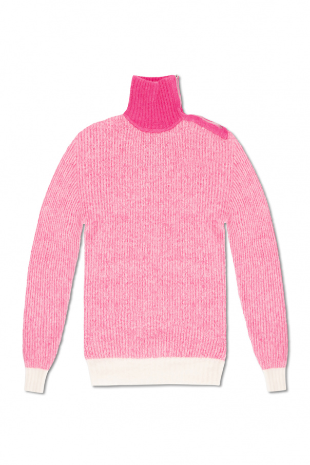 Ganni Ribbed Manches sweater