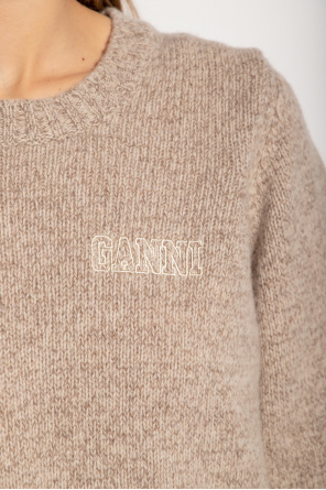 Ganni Sweater with logo