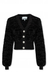 Ganni BLACK Glistening cardigan