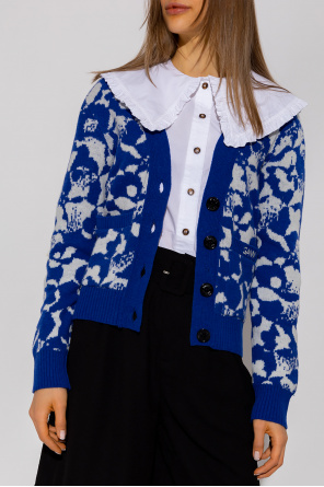 Ganni Patterned cardigan