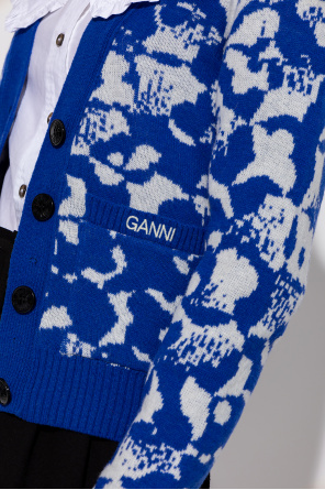 Ganni Patterned cardigan