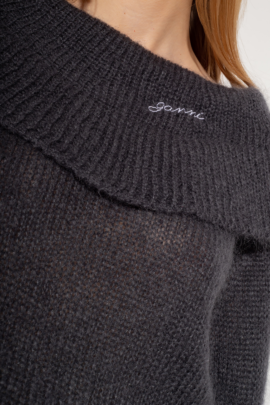 Ganni Loose-fitting turtleneck sweater