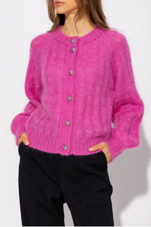 Ganni Cardigan with decorative buttons