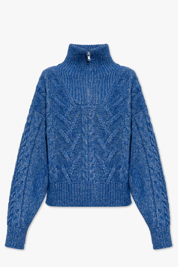 Ganni Sweater with standing collar