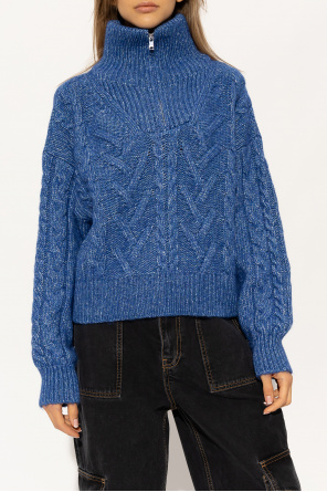 Ganni Sweater with standing collar