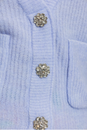 Ganni Reclaimed Vintage Inspired Sweat-shirt effet tie-dye à logo Rouille