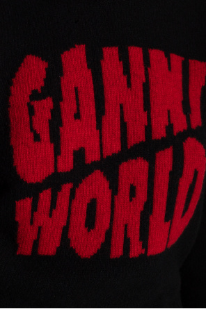 Ganni Sweater with logo