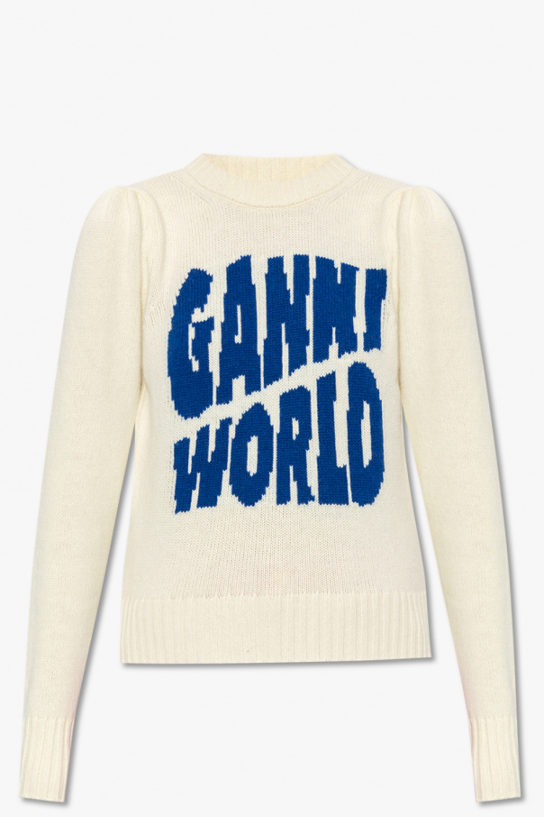 Ganni sweater hansen with logo