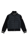 Moncler Enfant NAVY BLUE Cardigan with down front