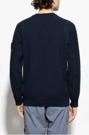 Stone Island Sweter z logo