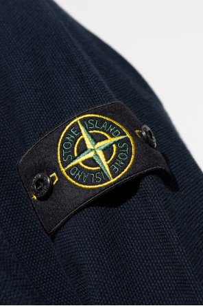 Stone Island Sweter z logo