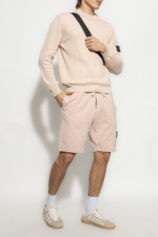 Stone Island Sweter z logo