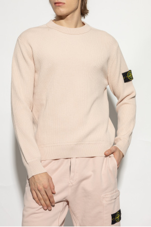 Stone Island Sweter z logo