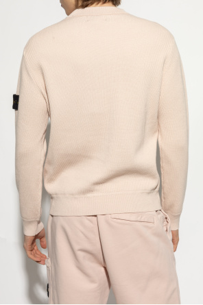 Stone Island Sweter z logo