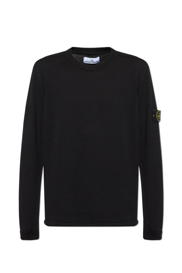 Stone Island Sweter z logo